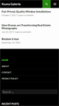 Mobile Screenshot of kuma-galerie.com